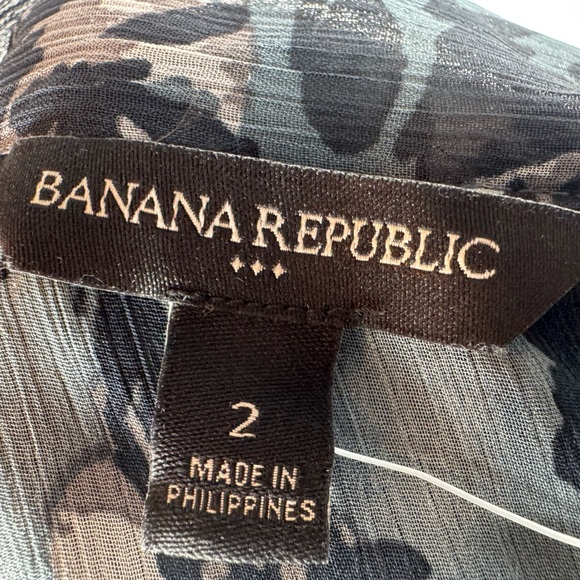 Banana Republic Floral Dress with Neck Tie - Picture 2 of 8